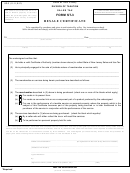 Form St-3 - Resale Certificate