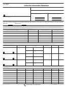 Fillable Form 433-F - Collection Information Statement Printable pdf