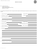 Form Rv-f1404001 - Report Of Death - Tennessee Department Of Revenue