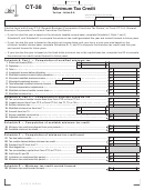 Form Ct-38 - Minimum Tax Credit - 2011