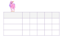 Unicorn Behavior Chart Template