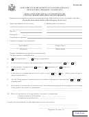 Form Rp-469 - Application For Partial Tax Exemption For Living Quarters For Parent Or Grandparent