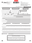 Form It 1 - Combined Application For Registration As An Ohio Withholding Tax/school District Withholding Tax Agent