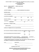 Sales / Sellers Use / Consumer's Use / Rental And Leasing Tax Application And Information Form - Town Of Trinity