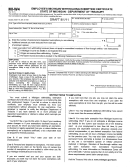 Form Mi-w4 - Employee's Michigan Withholding Exemption Certificate