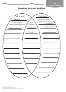 Comparing Earth And Moon Worksheet