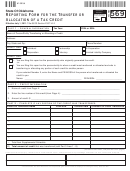 Form 569 - Reporting Form For The Transfer Or Allocation Of A Tax Credit