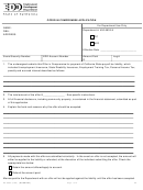 Form De 999a - Offer In Compromise Application - 1999