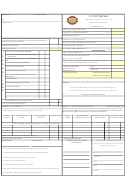 Sales And Use Tax Return - City Of Central