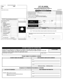 Sales And Lodging Tax Return - City Of Aspen