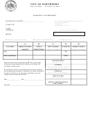 Lodging Tax Report Form - City Of Northport