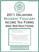 Form 513 - Oklahoma Resident Fiduciary Return Of Income - 2011