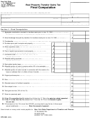 Form Dtf-1001 - Real Property Transfer Gains Tax Final Computation