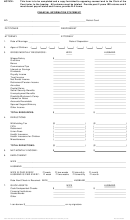 Financial Information Statement Form