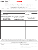 Form Et 12 - Application For Consent To Transfer Property Or Other Interest Of A Resident Decedent (ohio Revised Code 5731.39)/form Et 14 - Resident Tax Release (ohio Revised Code 5731.39)