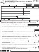 Form Ct-3-S - New York S Corporation Franchise Tax Return - 2012 Printable pdf