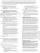 Instructions For Completing 1999 Form 305, Clean Fuel Vehicle Job Creation Tax Credit