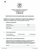 Form Nriaq300 - Notification For Air Conditioning And Ventilation