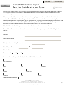 Parent-child Mother Goose Program Teacher Self-evaluation Form
