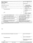 Form 2209-a - Status Report