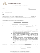Form Letter Of Intent - Land Acquisition