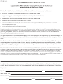 Form Dtf-202 - Agreement To Adhere To The Secrecy Provisions Of The Tax Law And The Internal Revenue Code