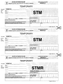 Form T-204m - Monthly Sales And Use Tax Return Voucher