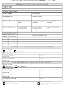Construction Contractor Performance Evaluation Form
