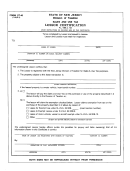 Form St-40 - Lessor Certification - New Jersey Division Of Taxation