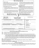 Form St-18 - Use Tax Form - New Jersey Division Of Taxation