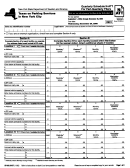 Form St-810.5-att - Quarterly Schedule N-att For Part-quarterly Filers - Taxes On Parking Services In New York City