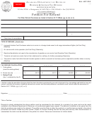 Form B&l: Mft-pro - Petition For Refund