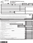Form Ct-13 - Unrelated Business Income Tax Return - New York State Department Of Taxation And Finance - 2012