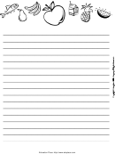 Decorative Writing Paper Template