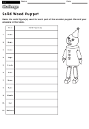 Solid Wood Puppet (spheres) - Math Worksheet With Answers