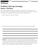 Problem-solving Strategy: Draw A Picture - Math Worksheet