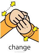 Change Sign Language Chart