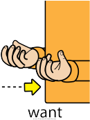 Want Sign Language Chart