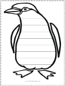 Penguin Writing Template
