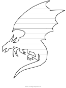 Dragon Writing Template First Grade