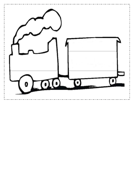 Steam Train Writing Template First Grade Printable pdf