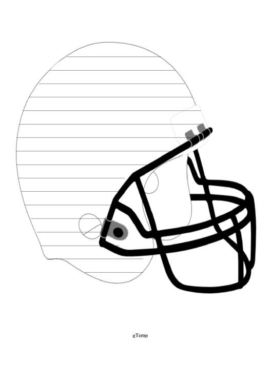 Helmet Writing Template First Grade Printable pdf