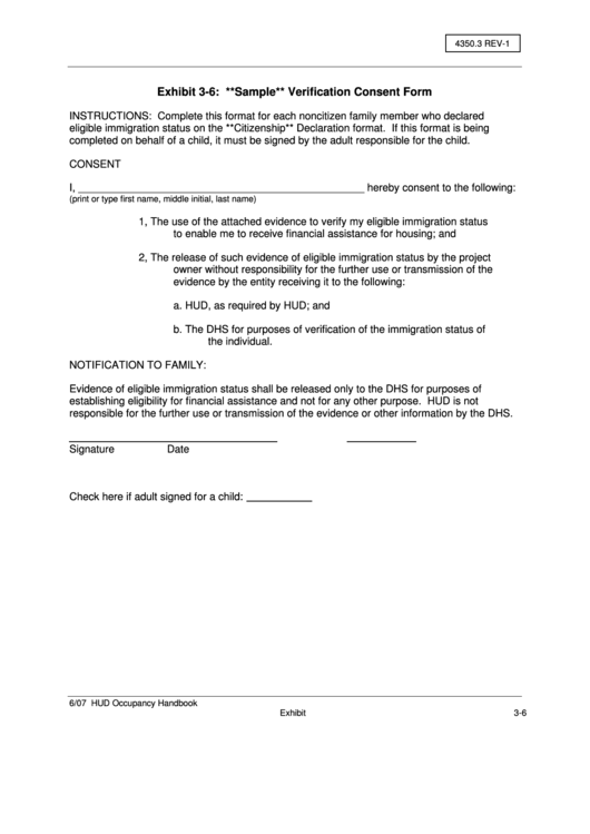 Fillable Citizenship Declaration - Verification Consent Form Printable pdf