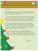 Accomplishments Santa Letter Template