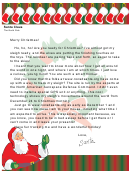 Track On Norad Santa Letter Template