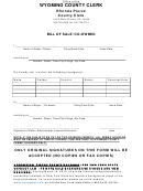 Bill Of Sale/ Co-owned