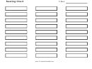 Seating Chart - Rows