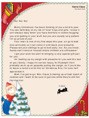 Santa Letter Template