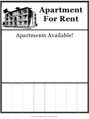 Rent Flyer With Details