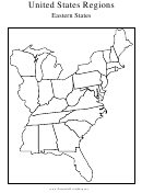 United States Regions Eastern States